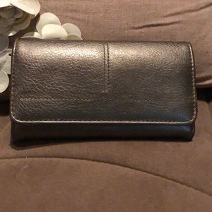 Gold Tri Fold Wallet